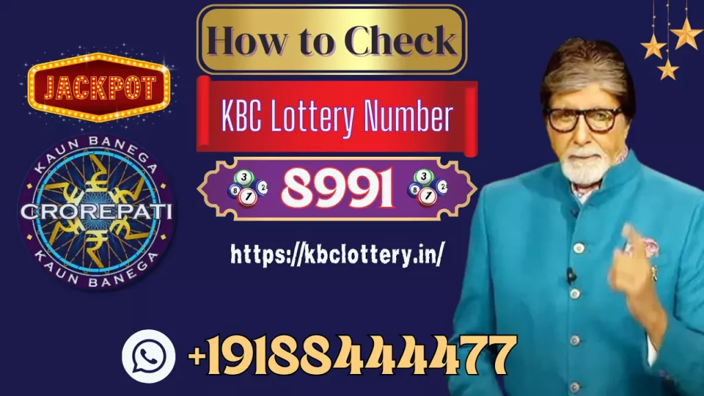 KBC Lottery Number Check 8991